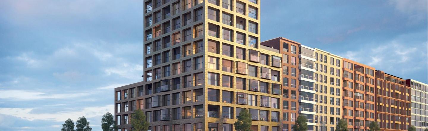 28 appartementen Houthaven Kopblok